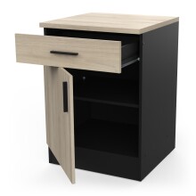 Unterschrank >Origan< in Kronberg/schwarz - 60x85x60cm (BxHxT)