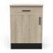 Unterschrank >Origan< in Kronberg/schwarz - 60x85x60cm (BxHxT)