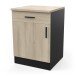 Unterschrank >Origan< in Kronberg/schwarz - 60x85x60cm (BxHxT)