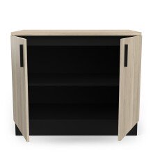 Unterschrank >Origan< in Kronberg/schwarz - 100x85x60cm (BxHxT)