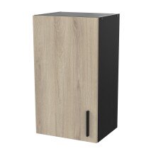 Hängeschrank >Origan< in Kronberg/schwarz - 40x70x30cm (BxHxT)