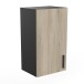 Hängeschrank >Origan< in Kronberg/schwarz - 40x70x30cm (BxHxT)