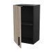 Hängeschrank >Origan< in Kronberg/schwarz - 40x70x30cm (BxHxT)