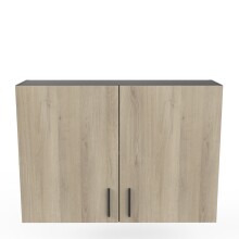 Hängeschrank >Origan< in Kronberg/schwarz - 100x70x30cm (BxHxT)