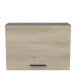 Hängeschrank >Origan< in Kronberg/schwarz aus Holzwerkstoff - 60x42x30cm (BxHxT)
