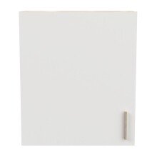 Hängeschrank >Origan< in Kronberg Eiche/ matt weiss - 100x70x30 (BxHxT)