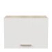Hängeschrank >Origan< in Kronberg Eiche/ matt weiss - 60x42x30cm (BxHxT)