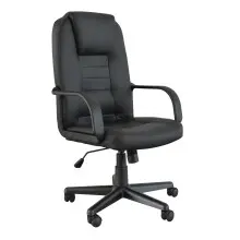 Bürostuhl >Menelas< in schwarz - 60x101x58cm...