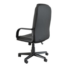 Bürostuhl >Menelas< in schwarz - 60x101x58cm (BxHxT)