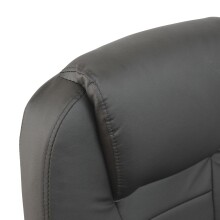 Bürostuhl >Menelas< in schwarz - 60x101x58cm (BxHxT)