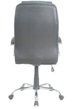 Schreibtischstuhl >Chromo< in schwarz - 62x116x71cm (BxHxT)
