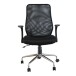 Bürostuhl >Surf< in schwarz aus Mesh/Schaumstoff - 65x105x67cm (BxHxT)
