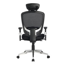 Schreibtischstuhl >Computech< in schwarz - 64x120x65 (BxHxT)