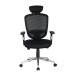 Schreibtischstuhl >Computech< in schwarz - 64x120x65 (BxHxT)