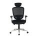 Schreibtischstuhl >Computech< in schwarz - 64x120x65 (BxHxT)