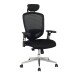 Schreibtischstuhl >Computech< in schwarz - 64x120x65 (BxHxT)