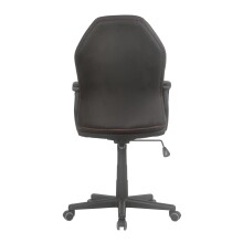Bürostuhl >Bogota< in schwarz - 60x102x56cm (BxHxT)