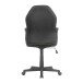 Schreibtischstuhl >Bogota< in schwarz aus PU/Polyester - 57x89x59cm (BxHxT)