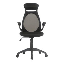Bürostuhl >Themis< in schwarz/grau - 66x119x72...