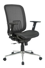Schreibtischstuhl >Axiome< in schwarz - 65x102x64...