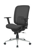 Schreibtischstuhl >Axiome< in schwarz - 65x102x64 (BxHxT)