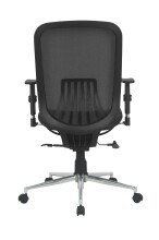 Schreibtischstuhl >Axiome< in schwarz - 65x102x64 (BxHxT)