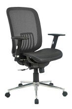 Schreibtischstuhl >Axiome< in schwarz - 65x102x64...
