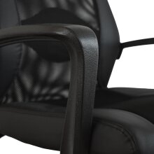 Bürostuhl >Business< in schwarz - 68x107x66 (BxHxT)