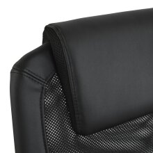 Bürostuhl >Business< in schwarz - 68x107x66 (BxHxT)