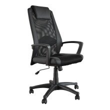 Bürostuhl >Business< in schwarz - 68x107x66 (BxHxT)