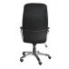 Bürostuhl >Taranis< in schwarz aus PU/Mesh/Schaumstoff - 67x115x66cm (BxHxT)