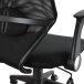 Schreibtischstuhl >Galleon< in schwarz - 61x121x62 (BxHxT)