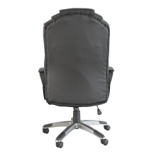 Bürostuhl >Heracles< in schwarz - 63x116x76cm (BxHxT)