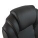 Bürostuhl >Heracles< in schwarz - 63x116x76cm (BxHxT)