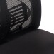 Schreibtischstuhl >Marvin< in schwarz aus PU/Mesh/Schaumstoff - 66x97x65 (BxHxT)
