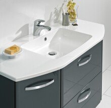 Waschtisch-Set >Quickset 327< in Anthrazit...