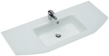 Waschtisch-Set >Quickset 327< in Anthrazit Hochglanz/ Anthrazit Dekor