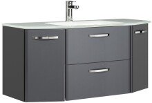 Waschtisch-Set >Quickset 327< in Anthrazit...