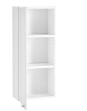 Badmöbel-Set >Quickset 955< in Weiß Hochglanz - 137x200x33cm (BxHxT)