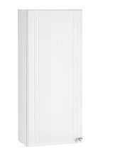 Badmöbel-Set >Quickset 955< in Weiß Hochglanz - 137x200x33cm (BxHxT)