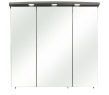 Badmöbel-Set >Quickset 916< in Sangallo Grau quer - 112x5x45cm (BxHxT)