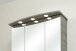 Badmöbel-Set >Quickset 916< in Sangallo Grau quer - 112x5x45cm (BxHxT)