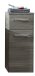 Badmöbel-Set >Quickset 916< in Sangallo Grau quer - 112x5x45cm (BxHxT)