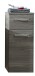 Badmöbel-Set >Quickset 916< in Sangallo Grau quer - 142x200x45cm (BxHxT)