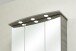 Badmöbel-Set >Quickset 916< in Sangallo Grau quer - 142x200x45cm (BxHxT)