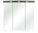 Badmöbel-Set >Quickset 916< in Sangallo Grau quer - 112x200x45cm (BxHxT)