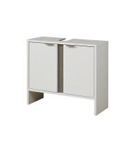 Badmöbel-Set >Quickset 337< in Weiß Perl - 60,6x200x28,4cm (BxHxT)