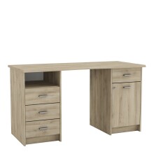 Schreibtisch >Monaco 2< in Eiche aus Holzwerkstoff...