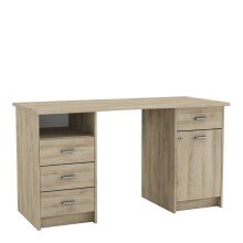 Schreibtisch >Monaco 2< in Eiche aus Holzwerkstoff...