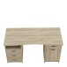 Schreibtisch >Monaco 2< in Eiche aus Holzwerkstoff - 135x74x58cm (BxHxT)